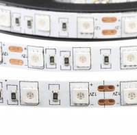 LED стрічка 12В МТК-300Y5050-12 SMD5050-60 14,4Вт Жовтий IP20 10мм